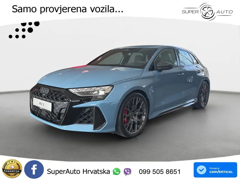 Audi RS3 Sedan 2.5 TFSI (400 KS) quattro S tronic LED+GR SJED+ACC