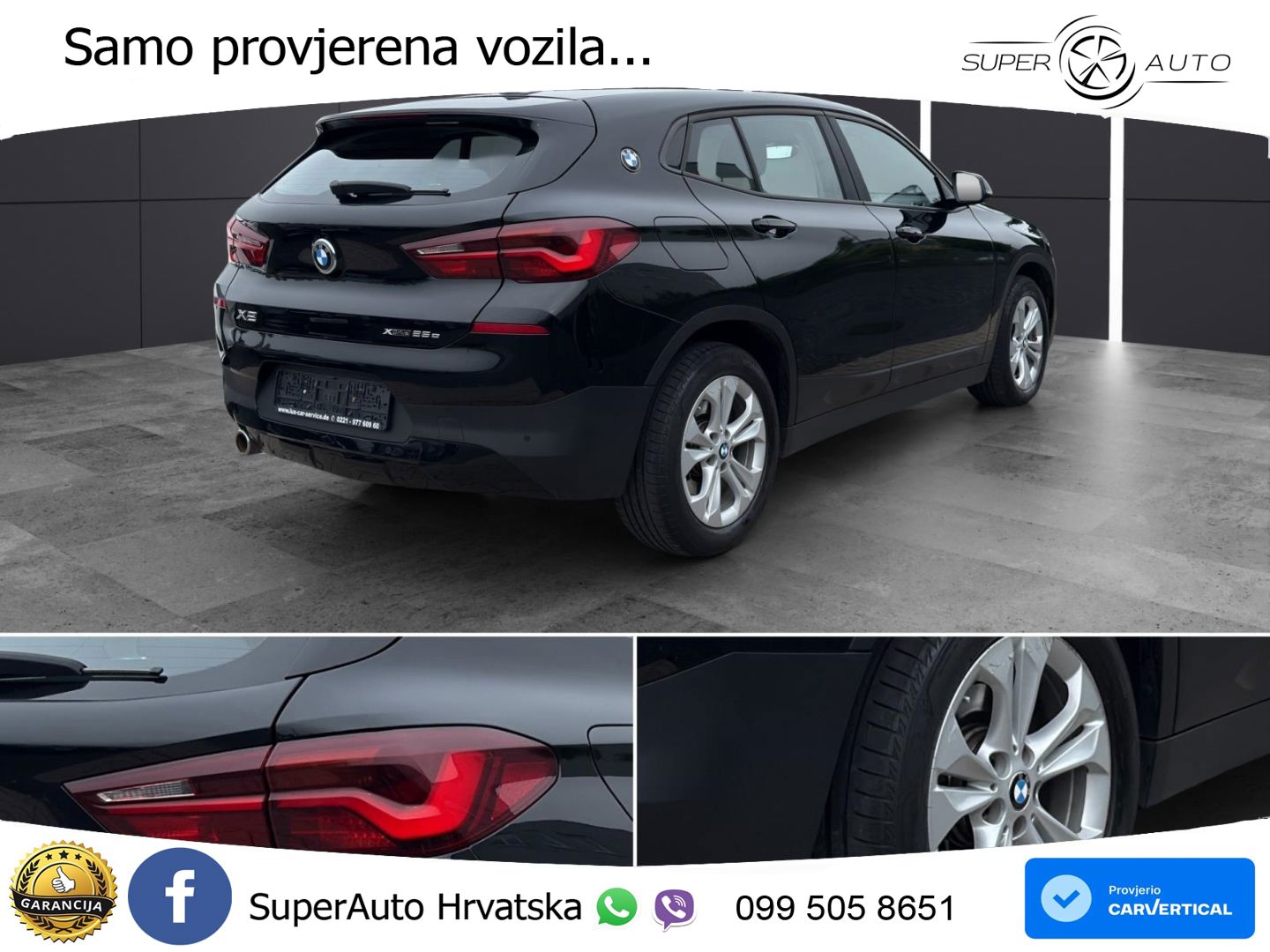 BMW X2 xDrive25e Steptronic Advantage LED+GR SJED+ACC