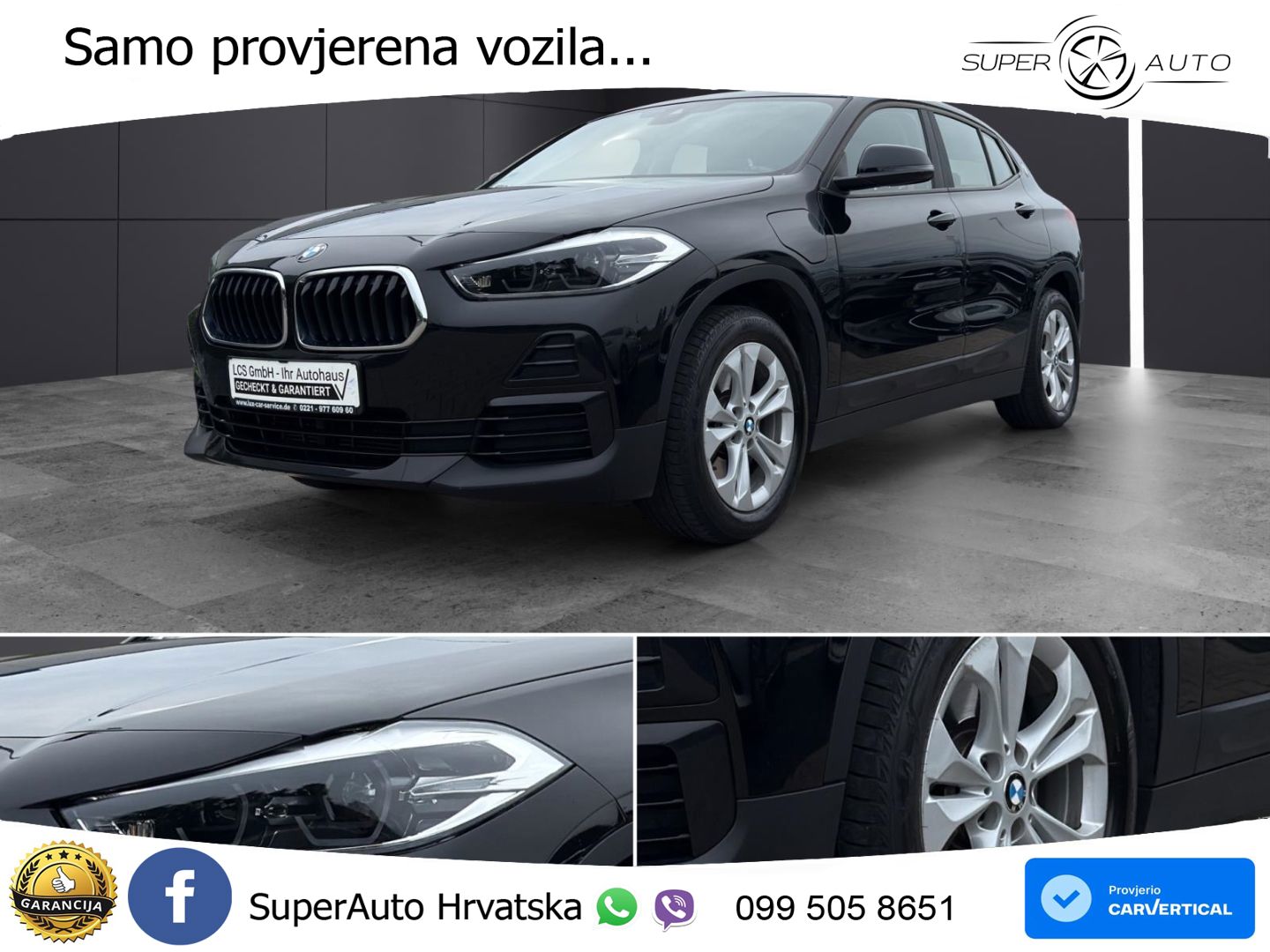 BMW X2 xDrive25e Steptronic Advantage LED+GR SJED+ACC