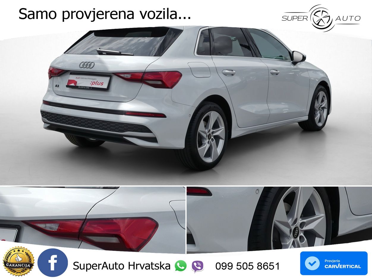 Audi A3 35 TFSI (150 KS) advanced