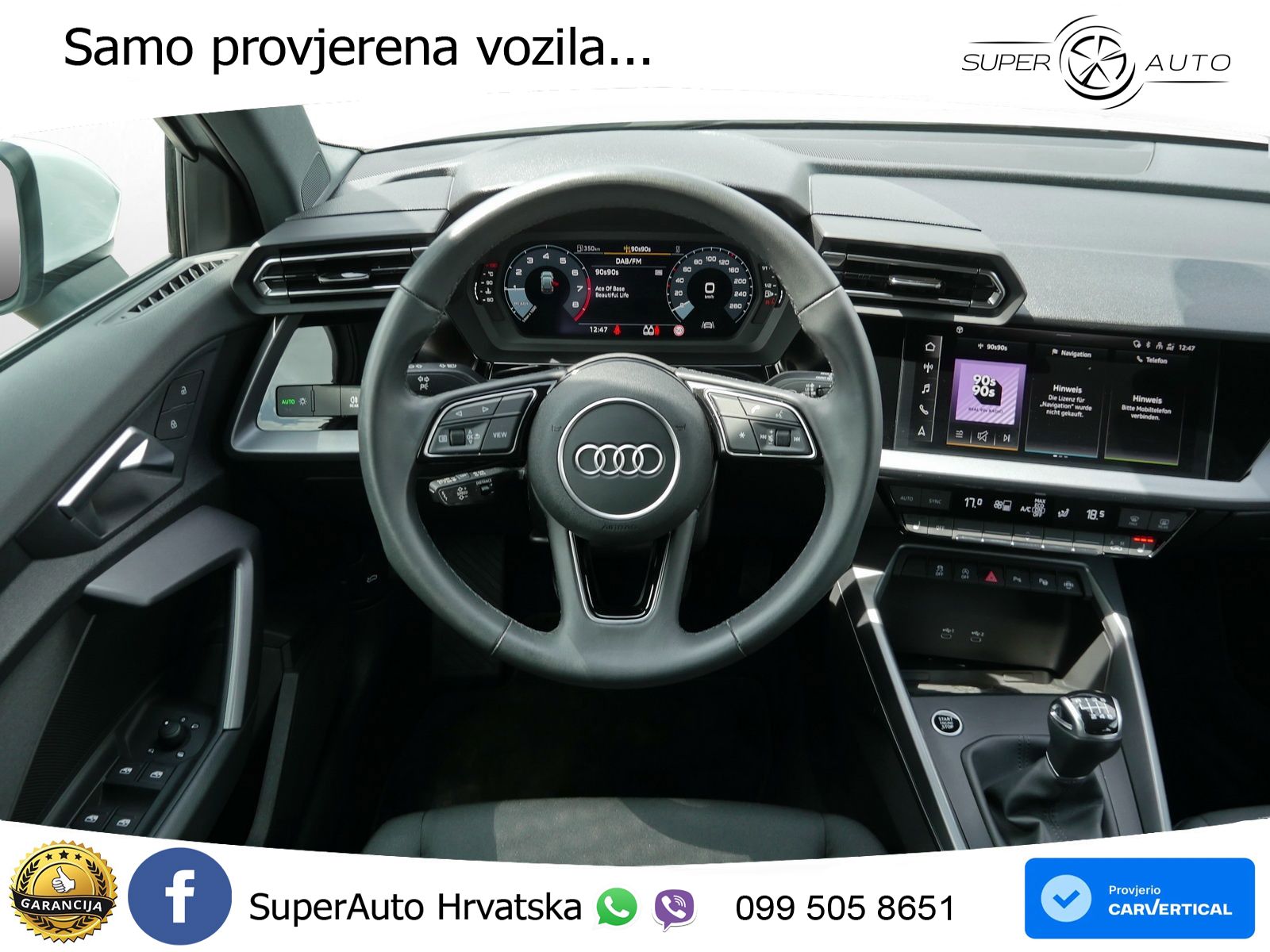 Audi A3 35 TFSI (150 KS) advanced