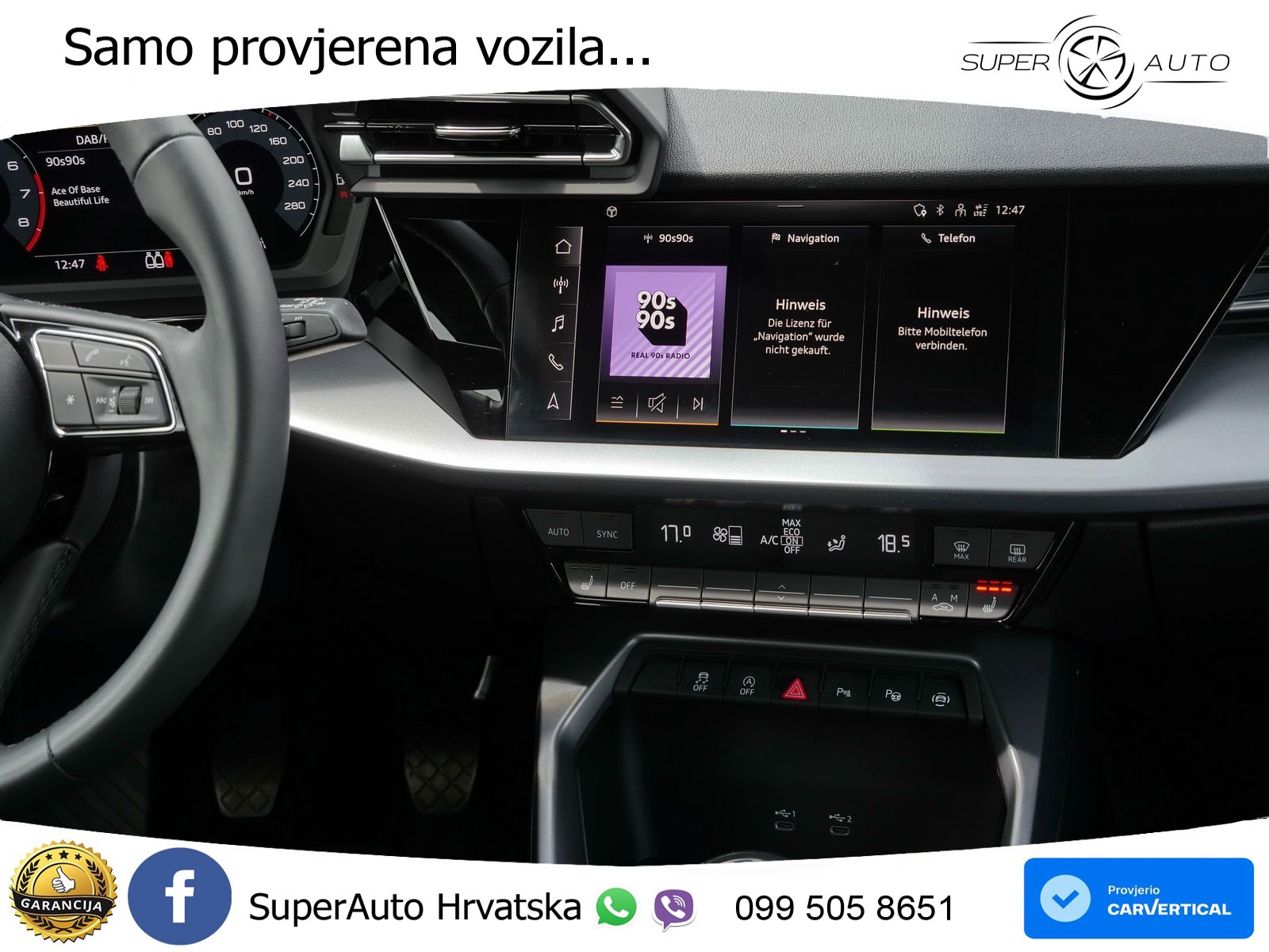 Audi A3 35 TFSI (150 KS) advanced
