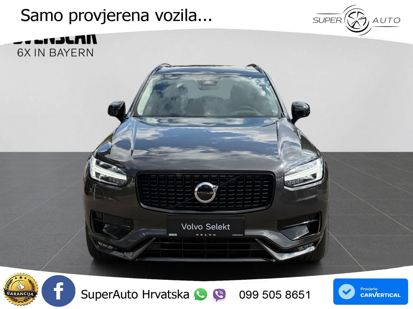 Volvo XC90 2.0 B5 Diesel AWD Automatic ZRAČNI+ACC+GR SJED+KAM+PANO