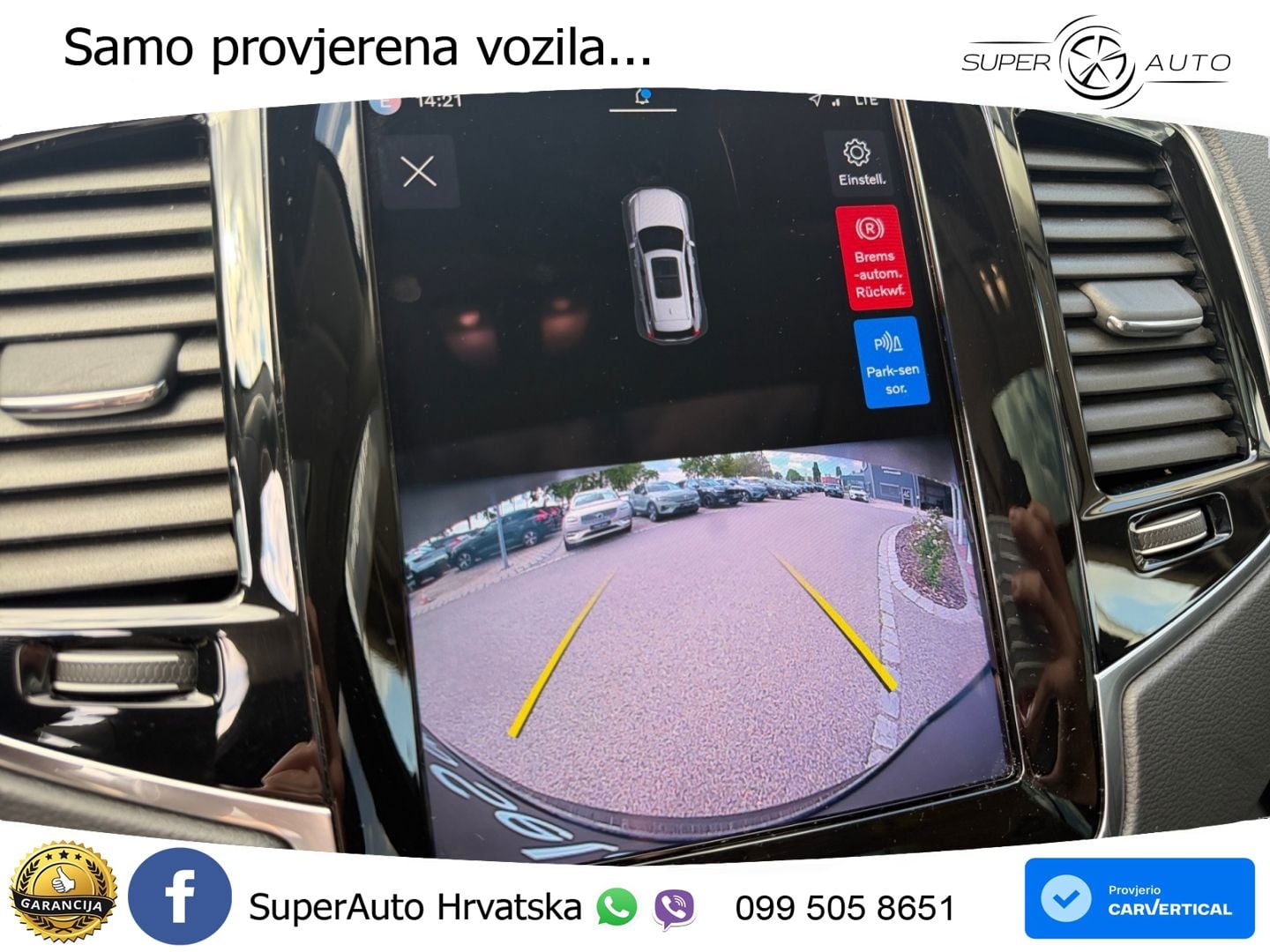 Volvo XC90 2.0 B5 Diesel AWD Automatic ZRAČNI+ACC+GR SJED+KAM+PANO
