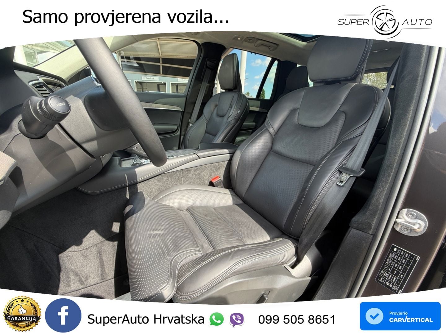 Volvo XC90 2.0 B5 Diesel AWD Automatic ZRAČNI+ACC+GR SJED+KAM+PANO