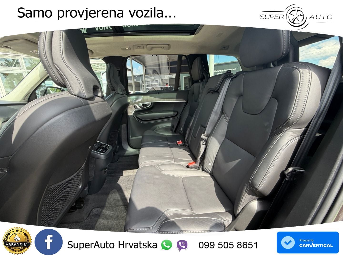 Volvo XC90 2.0 B5 Diesel AWD Automatic ZRAČNI+ACC+GR SJED+KAM+PANO