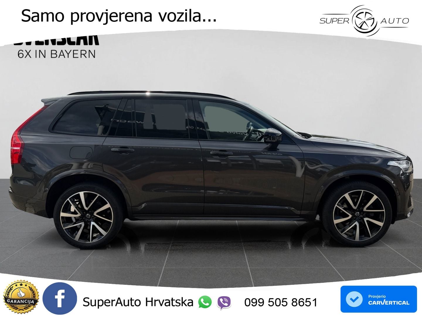 Volvo XC90 2.0 B5 Diesel AWD Automatic ZRAČNI+ACC+GR SJED+KAM+PANO