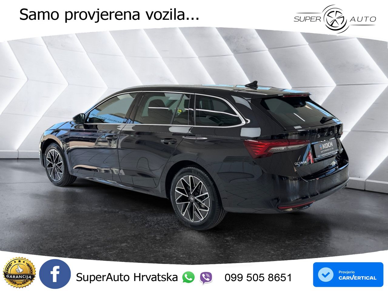 Škoda Octavia Combi 1.5 TSI (150 KS) DSG LED+GR SJED+ACC