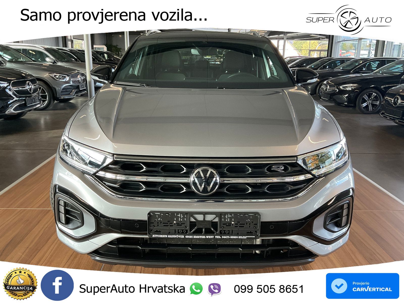 Volkswagen T-Roc 1.5 TSI (150 KS) DSG R-Line LED+GR SJED+ACC