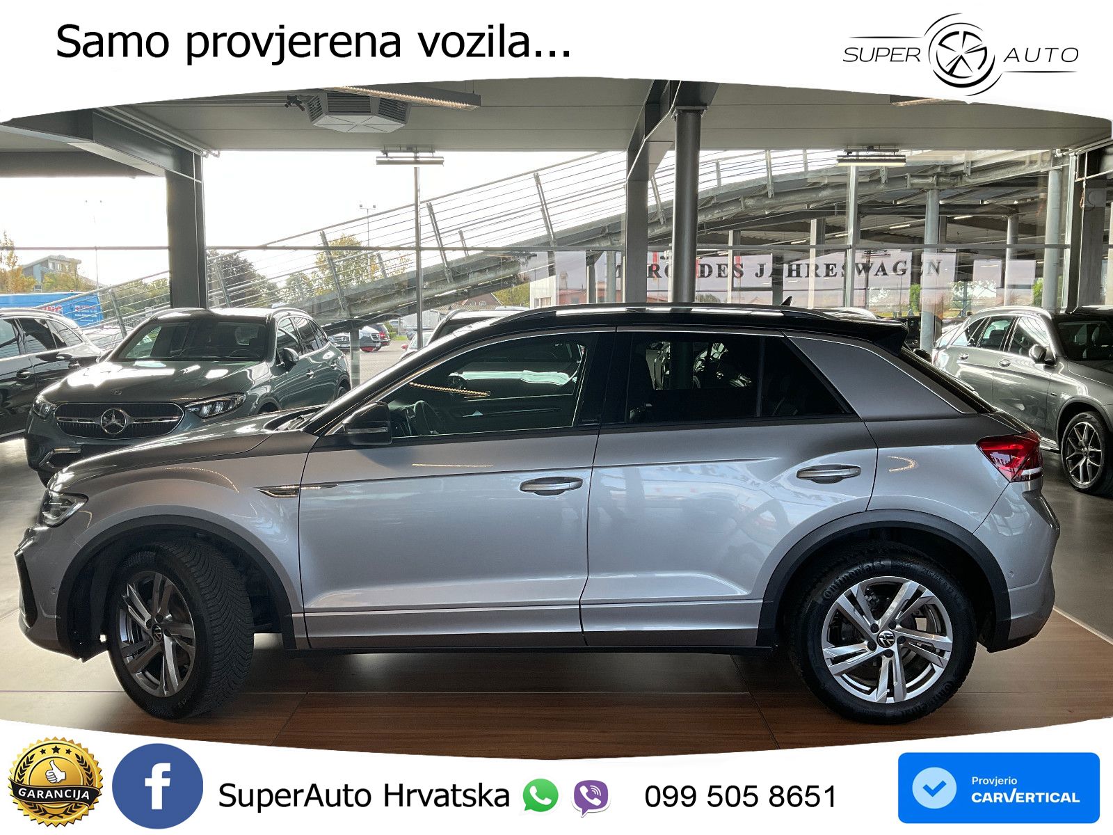 Volkswagen T-Roc 1.5 TSI (150 KS) DSG R-Line LED+GR SJED+ACC