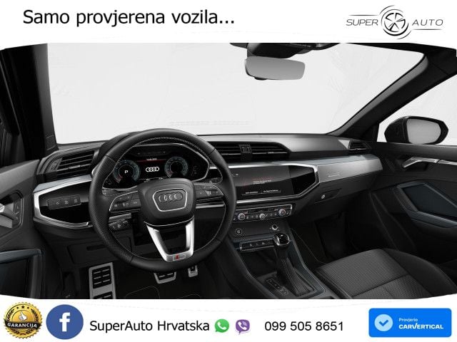 Audi Q3 40 TFSI (190 KS) quattro S tronic S line LED+GR SJED+ACC