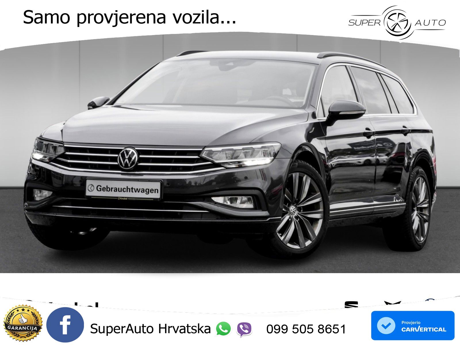 Volkswagen Passat Variant 2.0 TDI (150 KS) DSG Business LED+GR SJED+ACC