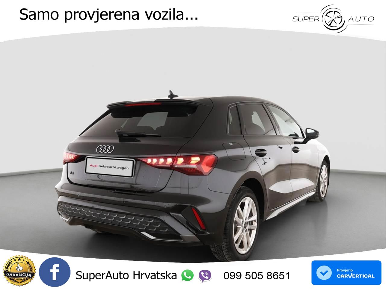 Audi A3 Sportback 40 TFSI e (204 KS) Plug-in Hybrid S tronic S line LED+GR SJED+ACC