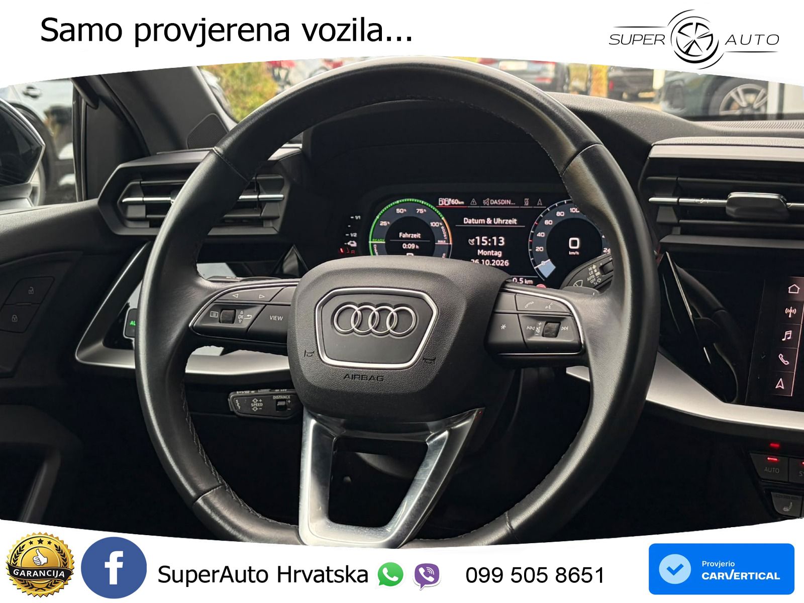 Audi A3 40 TFSIe (204 KS) S tronic S line LED+GR SJED+ACC