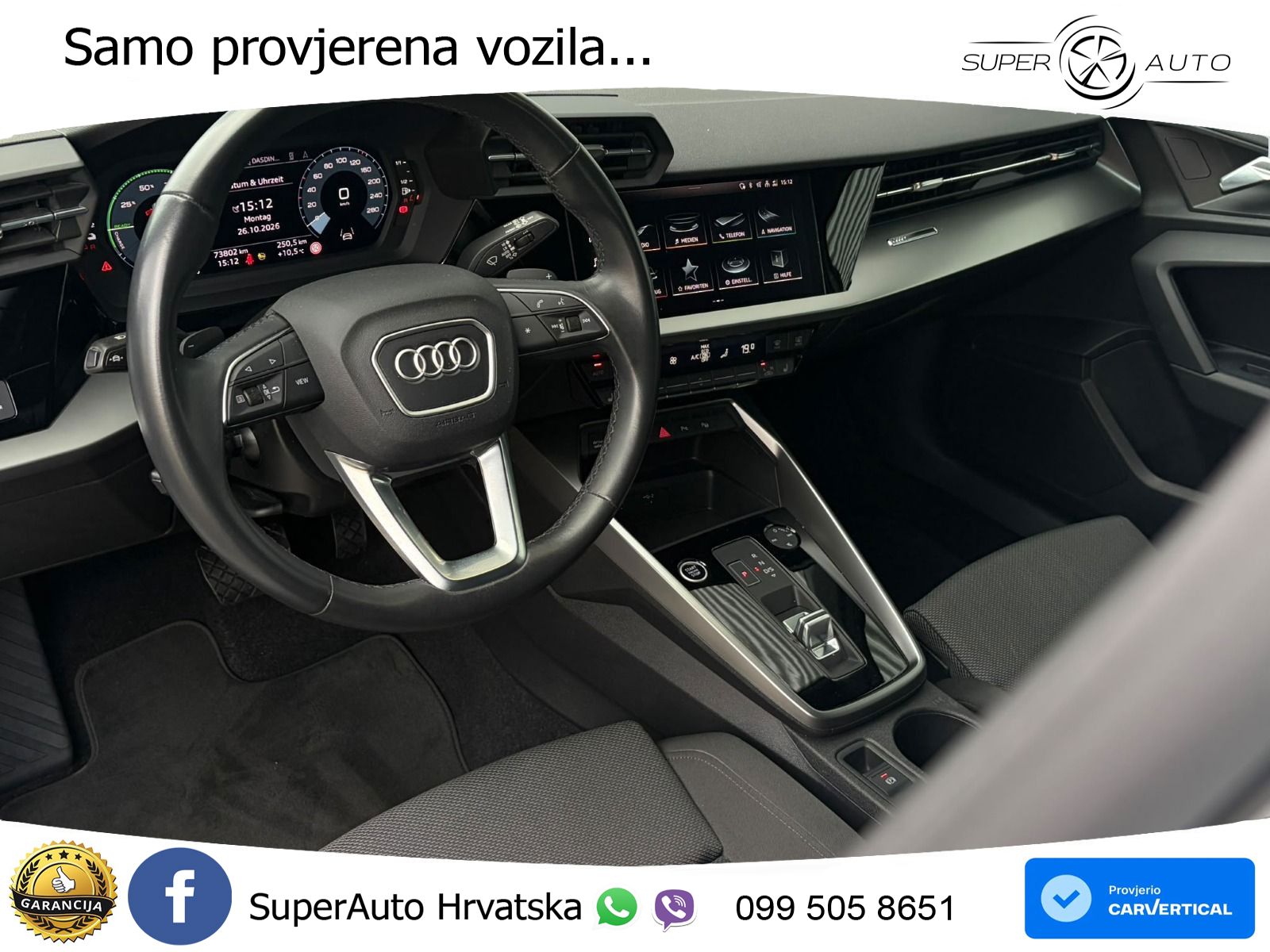 Audi A3 40 TFSIe (204 KS) S tronic S line LED+GR SJED+ACC
