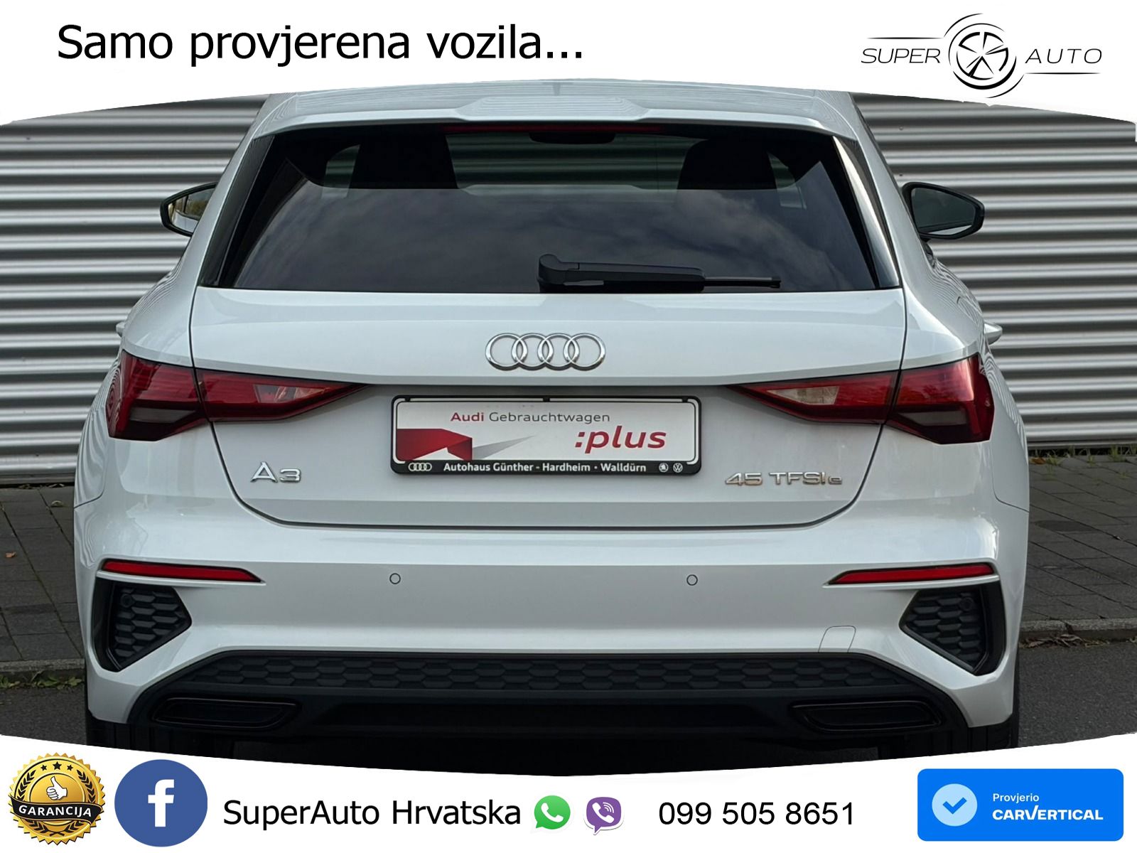 Audi A3 40 TFSIe (204 KS) S tronic S line LED+GR SJED+ACC