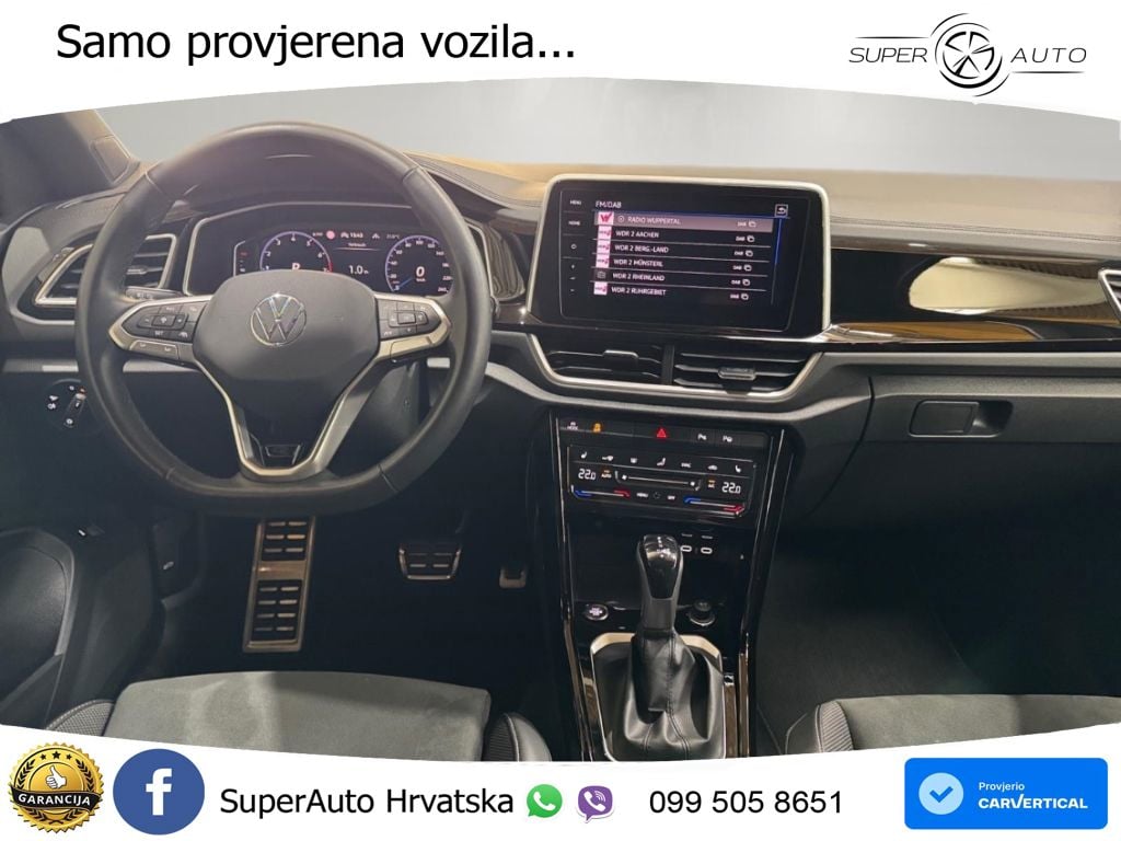 Volkswagen T-Roc 1.5 TSI (150 KS) DSG MATRIX+GR SJED+KAM