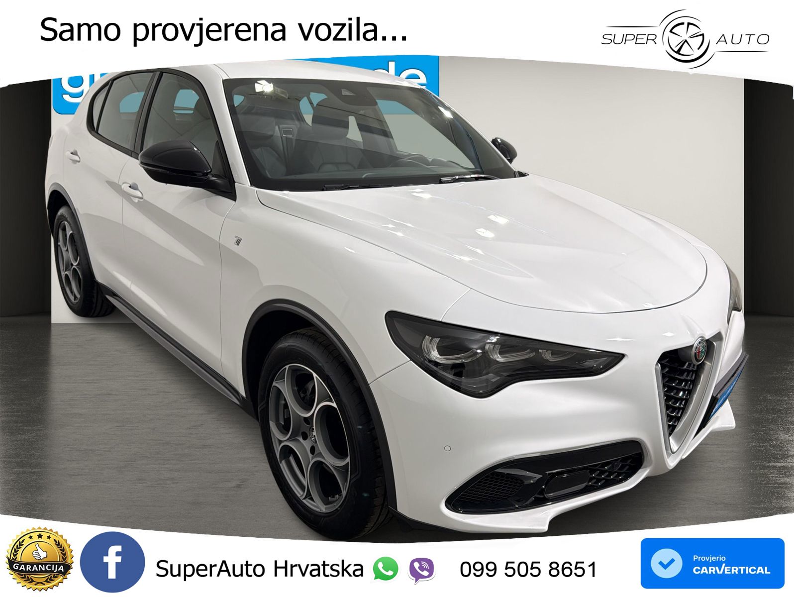 Alfa Romeo Stelvio 2.2 MultiJet II (210 KS) Q4 Automatic LED+GR SJED+ACC