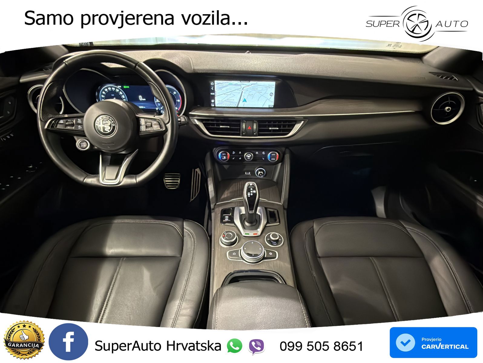 Alfa Romeo Stelvio 2.2 MultiJet II (210 KS) Q4 Automatic LED+GR SJED+ACC