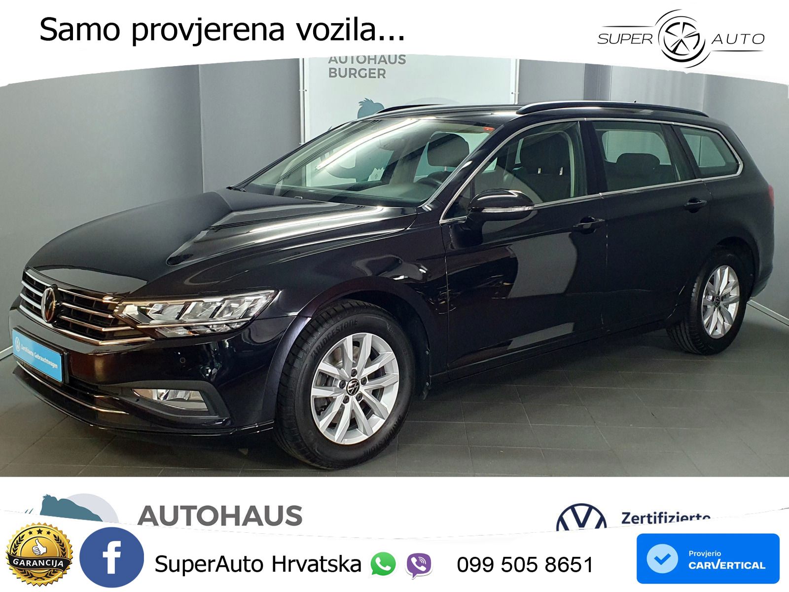 Volkswagen Passat Variant 2.0 TDI (150 KS) DSG Business LED+GR SJED+ACC