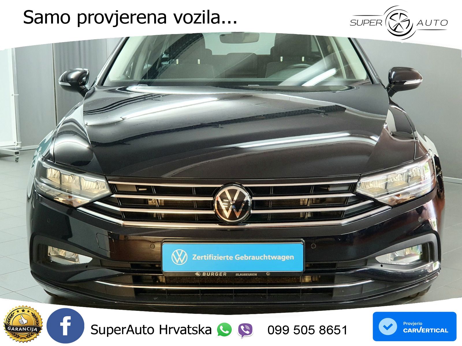 Volkswagen Passat Variant 2.0 TDI (150 KS) DSG Business LED+GR SJED+ACC