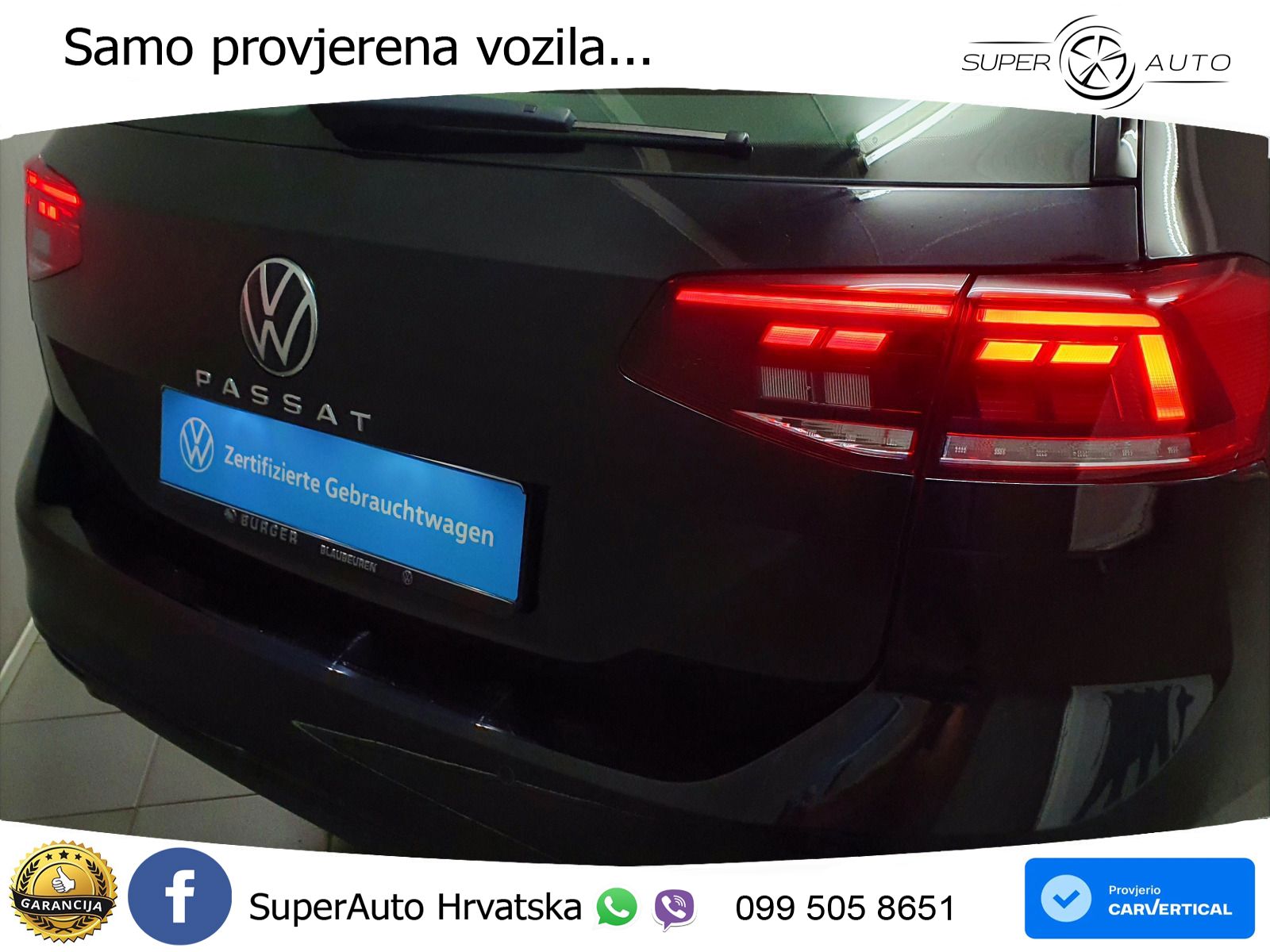 Volkswagen Passat Variant 2.0 TDI (150 KS) DSG Business LED+GR SJED+ACC