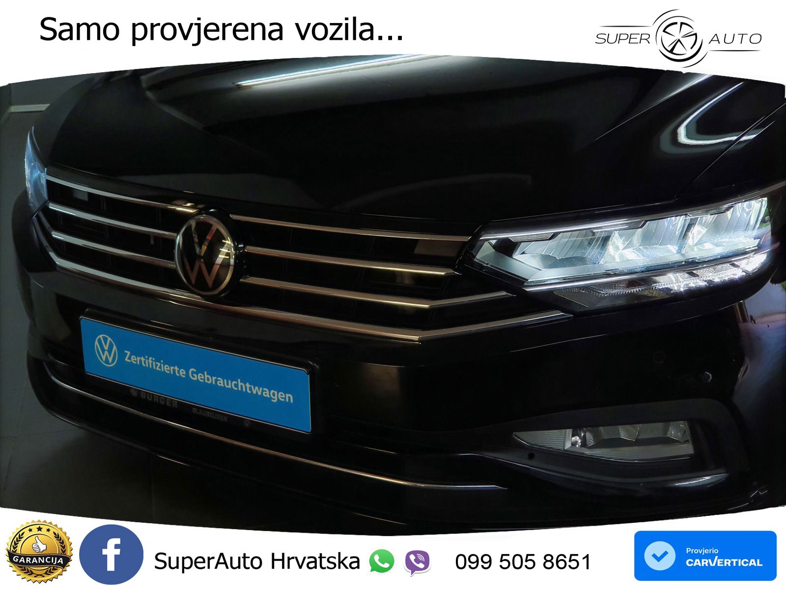 Volkswagen Passat Variant 2.0 TDI (150 KS) DSG Business LED+GR SJED+ACC