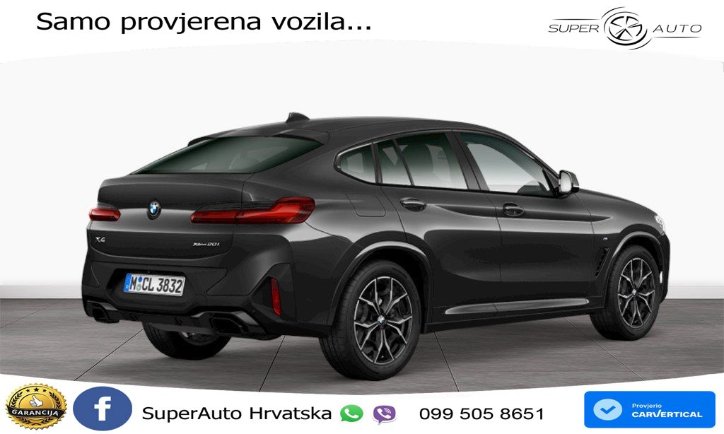 BMW X4 20i (184 KS) xDrive Steptronic M Sport LED+GR SJED+ACC