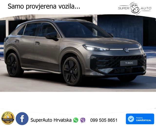 Volkswagen T-Roc 1.5 eTSI (150 KS)  DSG R-Line LED+GR SJED+ACC