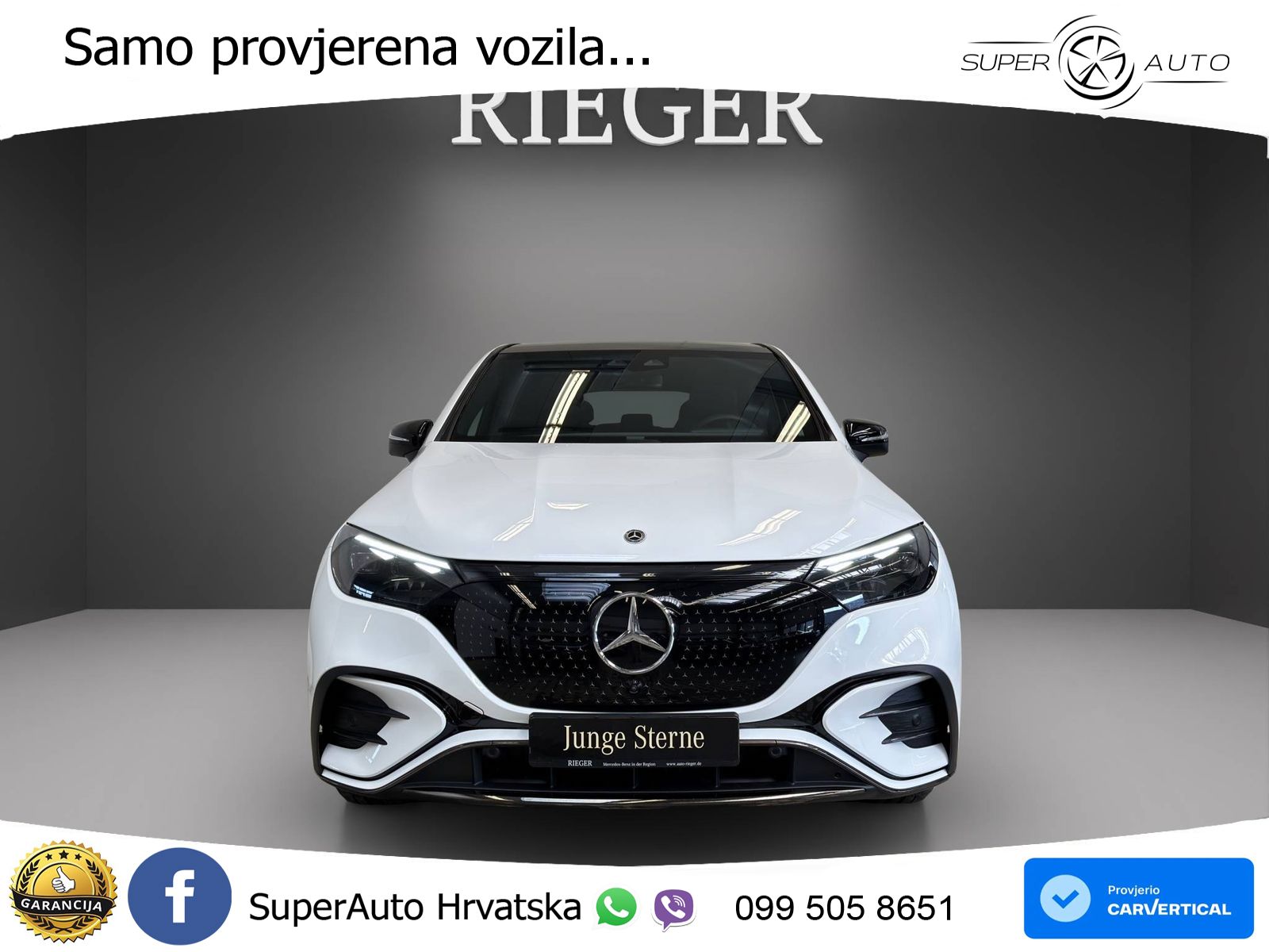Mercedes EQE SUV 300 100 kWh (245 KS) AMG ACC+GR SJED+360+PANO