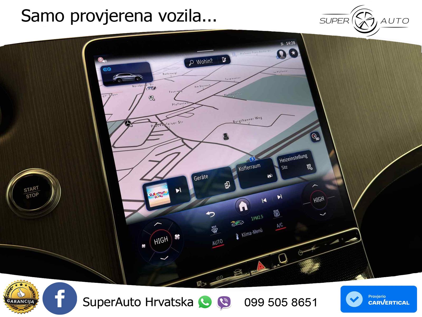 Mercedes EQE SUV 300 100 kWh (245 KS) AMG ACC+GR SJED+360+PANO