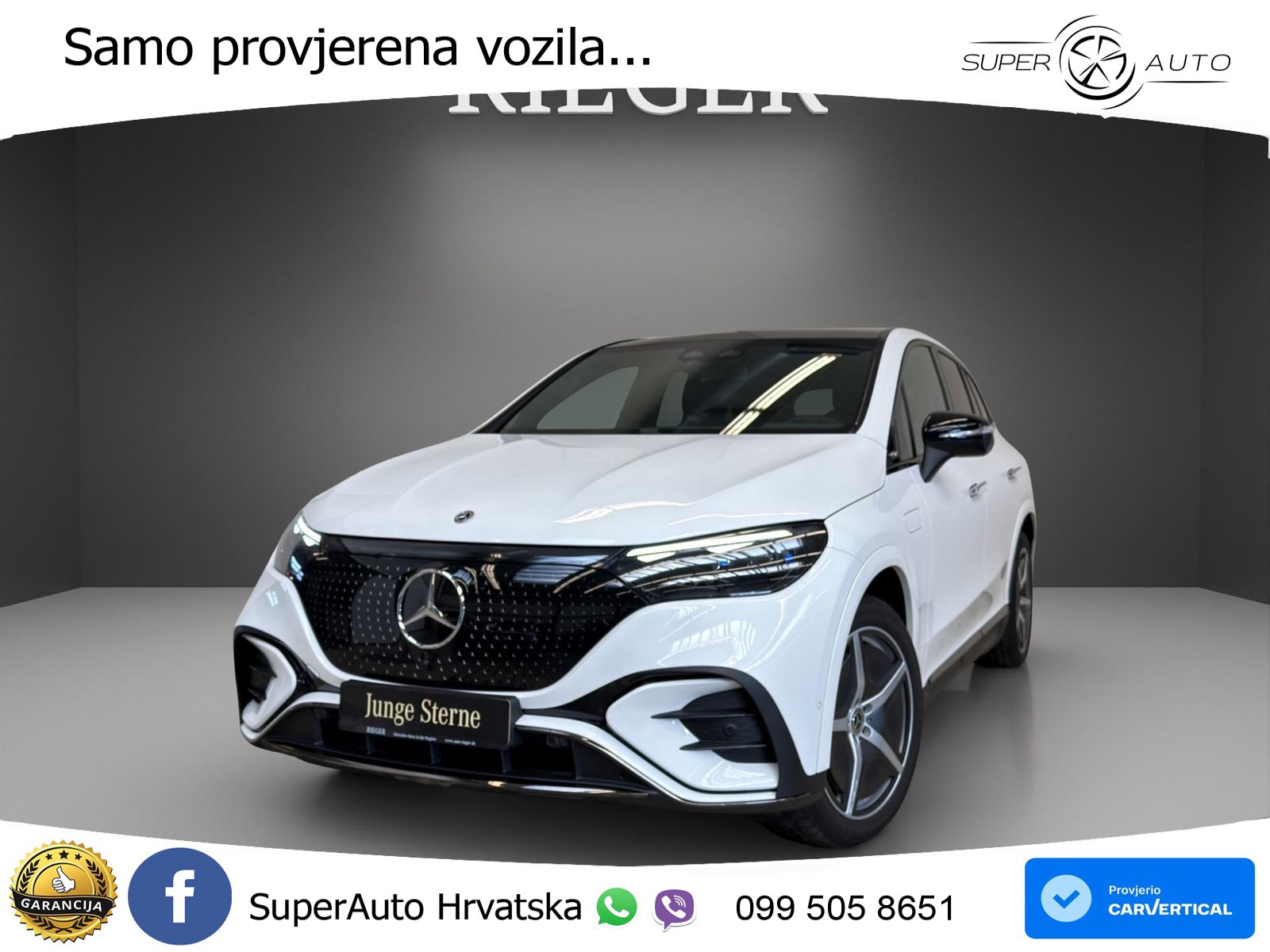 Mercedes EQE SUV 300 100 kWh (245 KS) AMG ACC+GR SJED+360+PANO