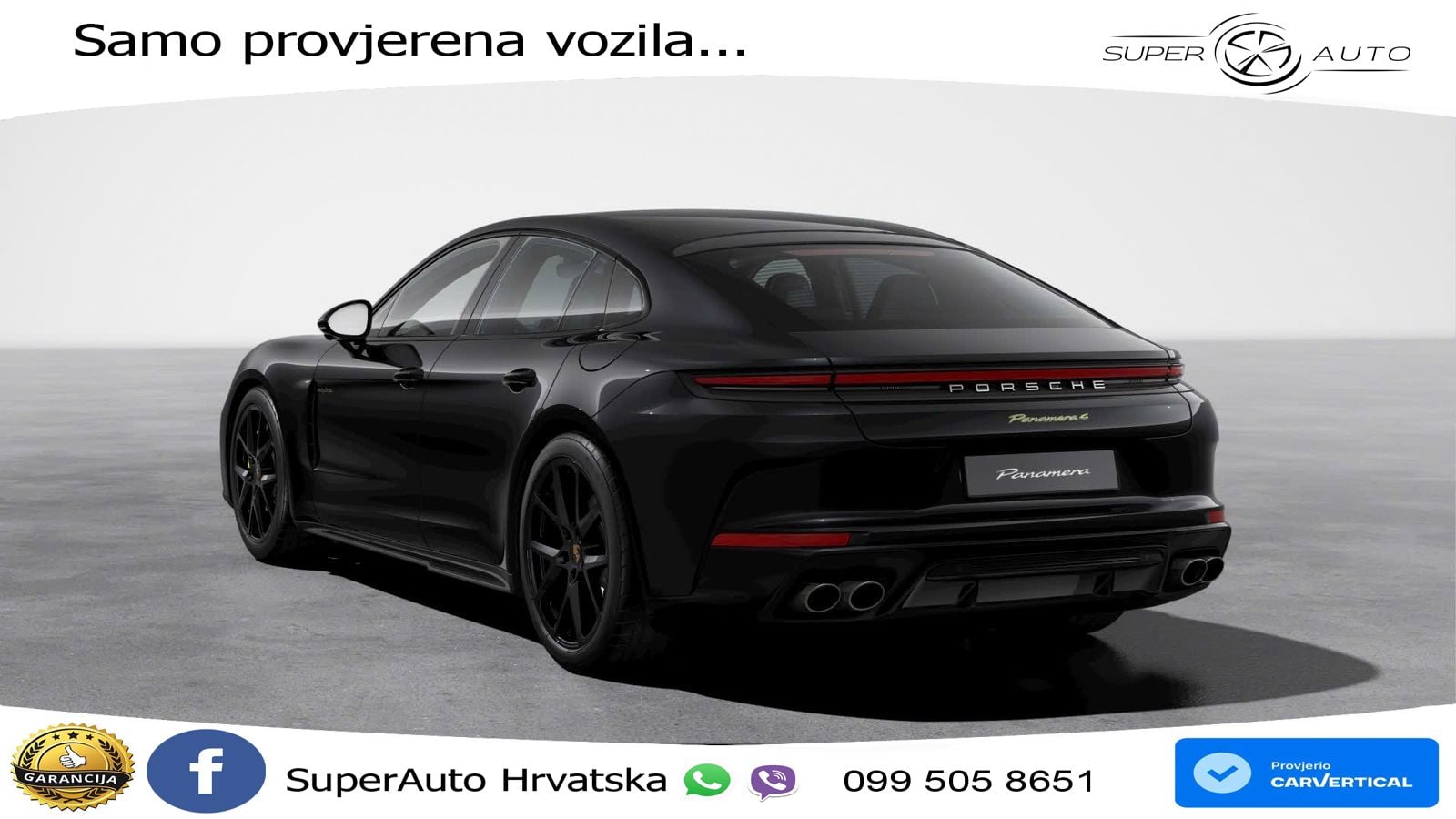 Porsche Panamera 4 2.9 V6 (470 KS) E-Hybrid PDK ACC+HEAD+4xGR SJED+360+PANO