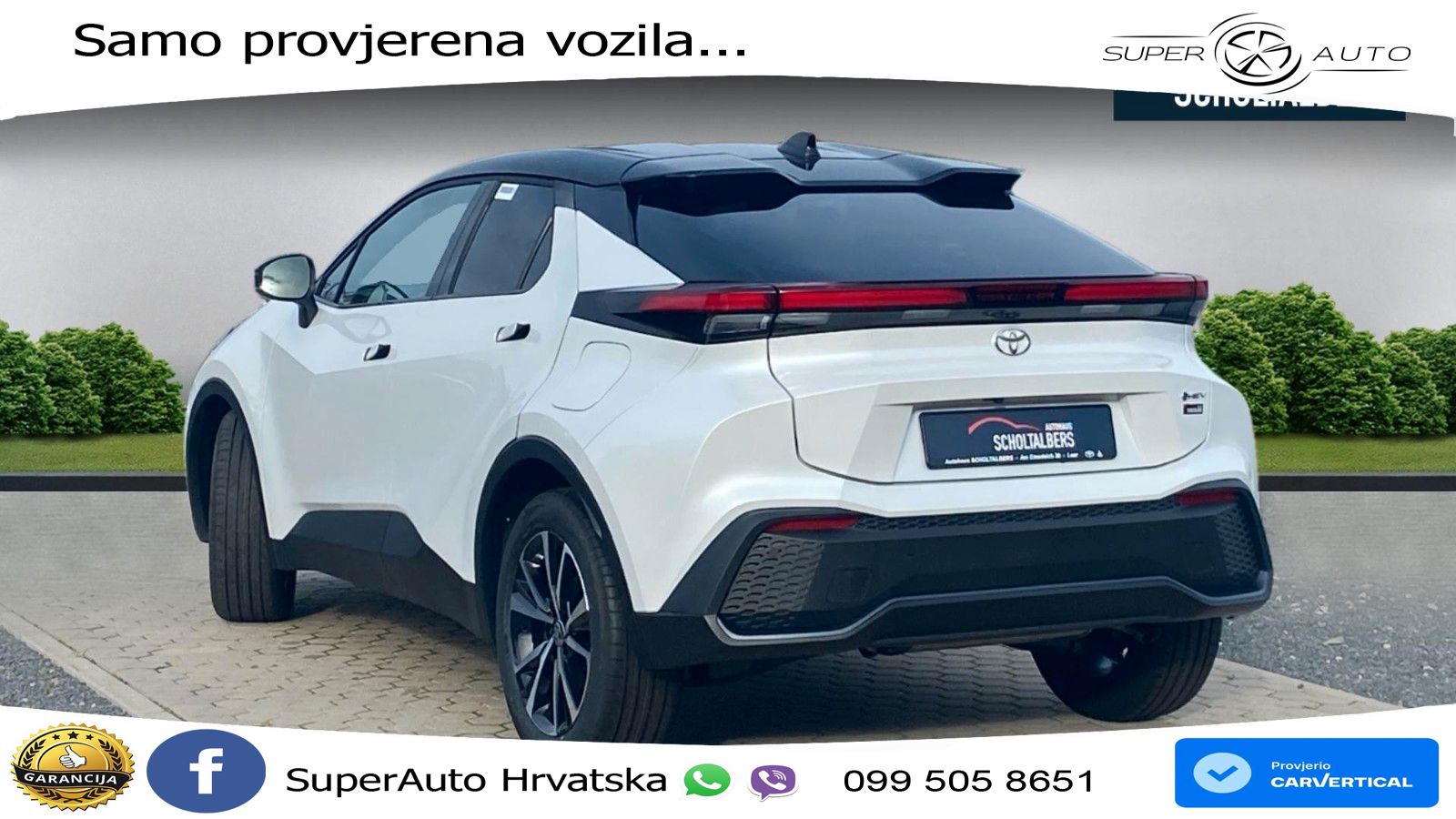 Toyota C-HR 1.8 (140 KS) Hybrid e-CVT LED+GR SJED+ACC