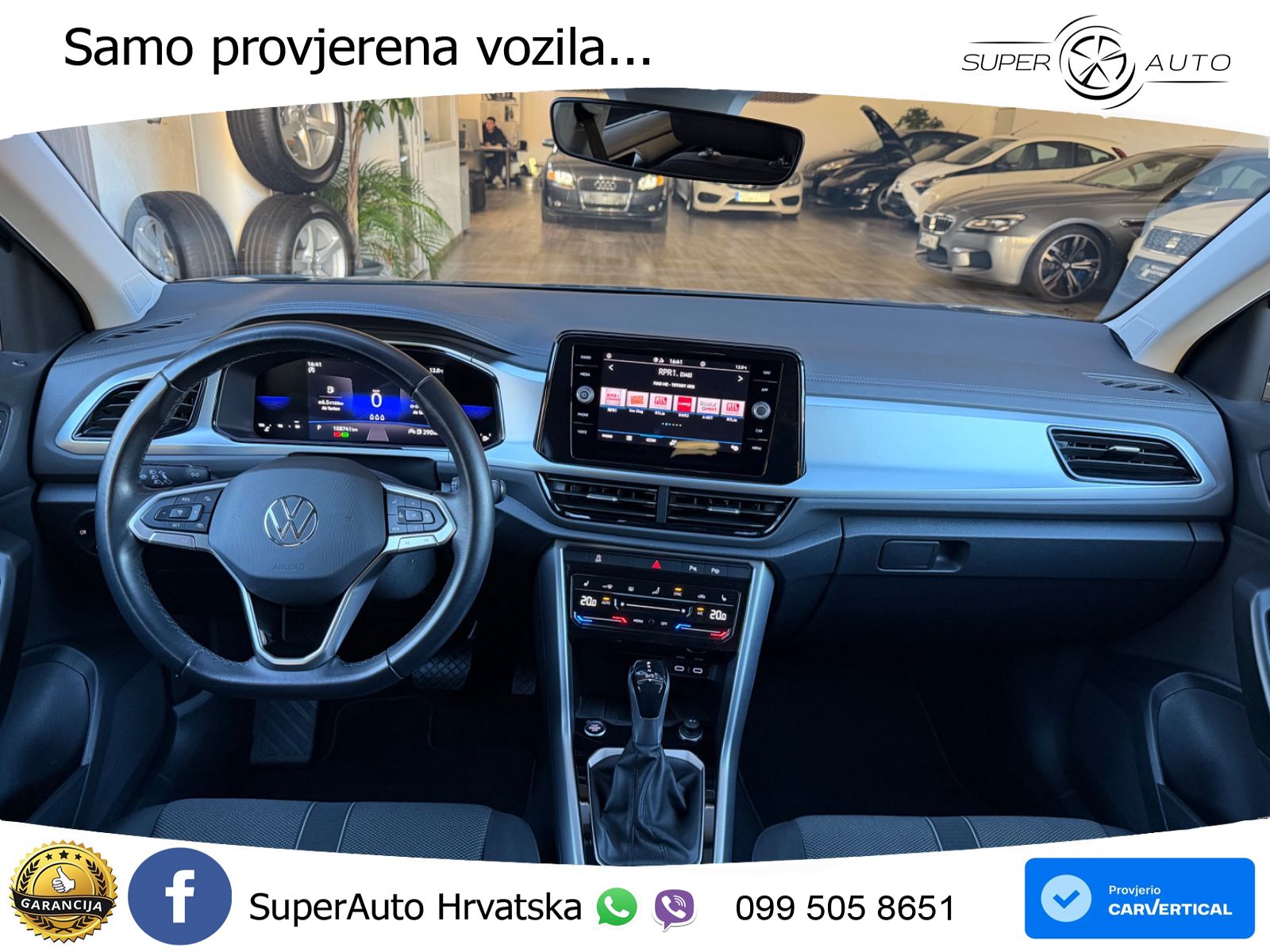 Volkswagen T-Roc 2.0 TDI (150 KS) DSG LED+GR SJED+ACC