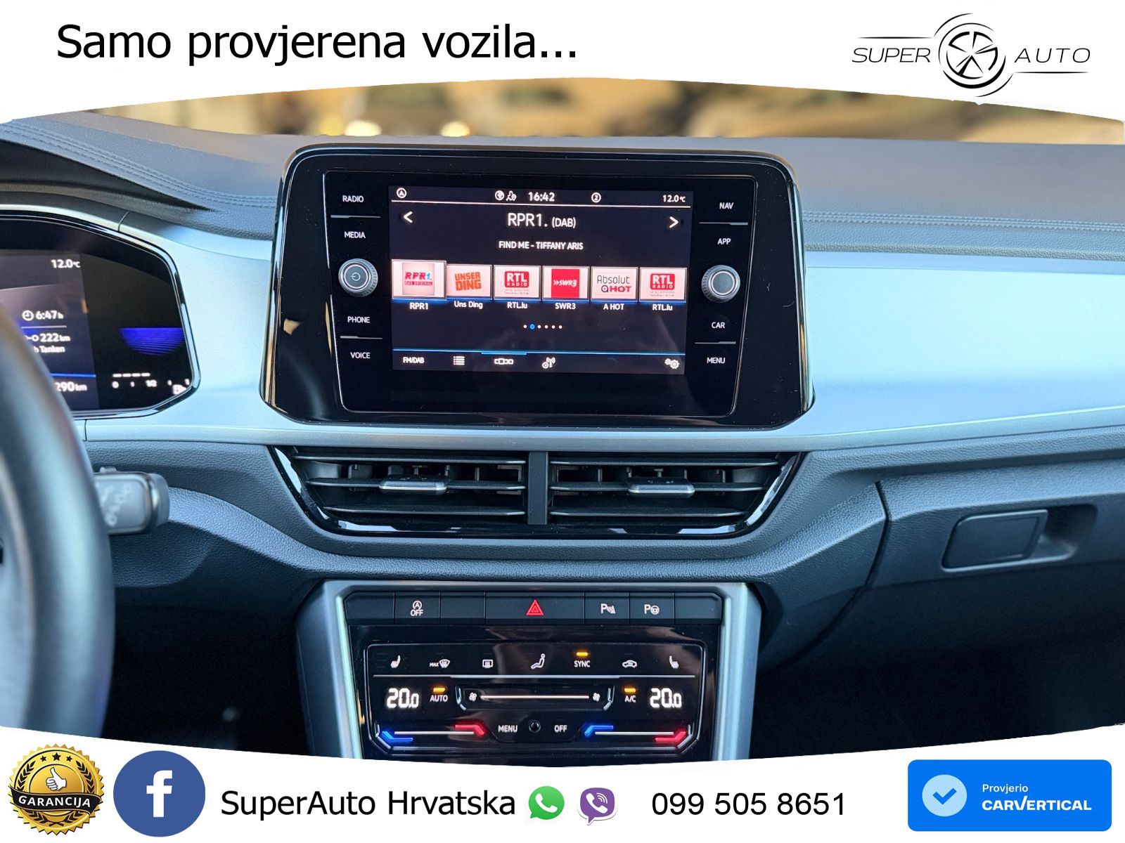Volkswagen T-Roc 2.0 TDI (150 KS) DSG LED+GR SJED+ACC