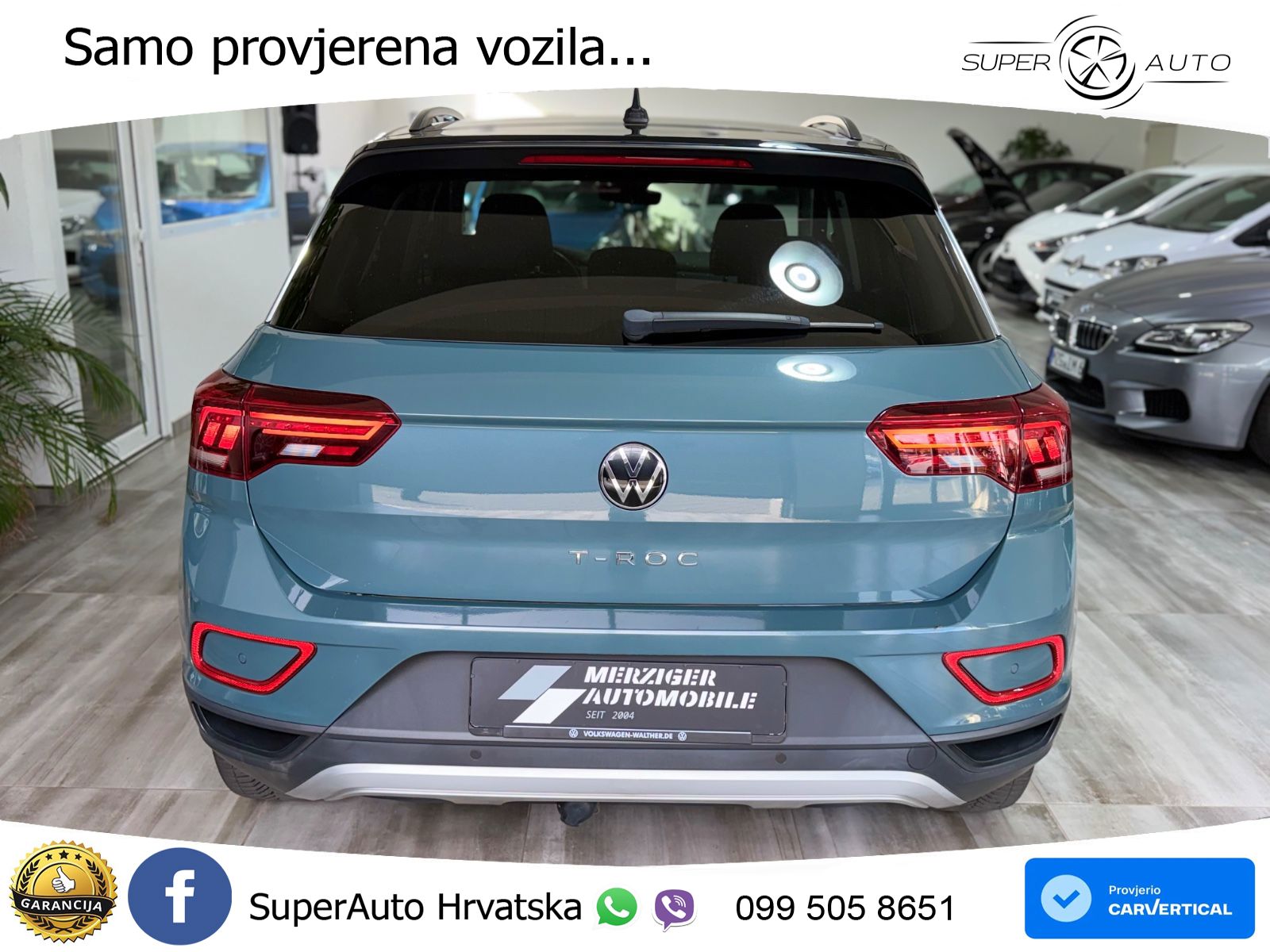 Volkswagen T-Roc 2.0 TDI (150 KS) DSG LED+GR SJED+ACC