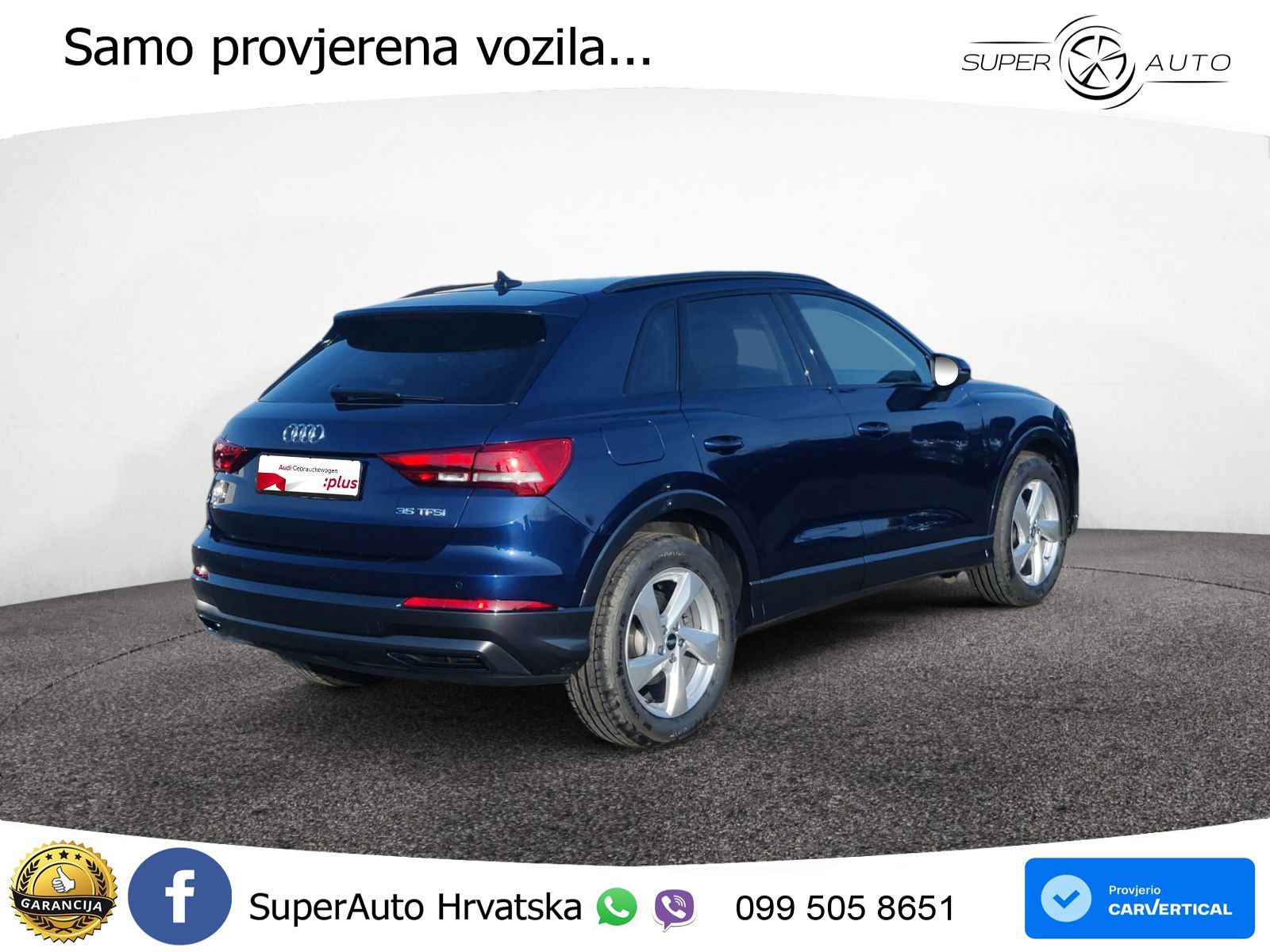 Audi Q3 35 TFSI (150 KS) S tronic advanced LED+GR SJED+ACC