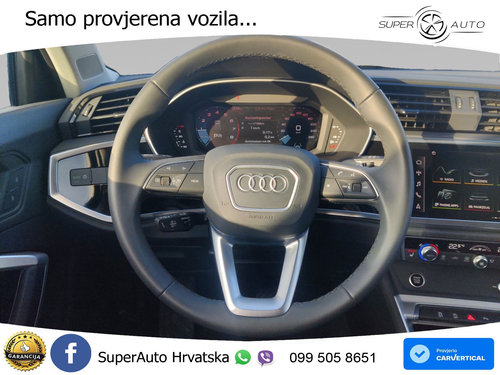 Audi Q3 35 TFSI (150 KS) S tronic advanced LED+GR SJED+ACC
