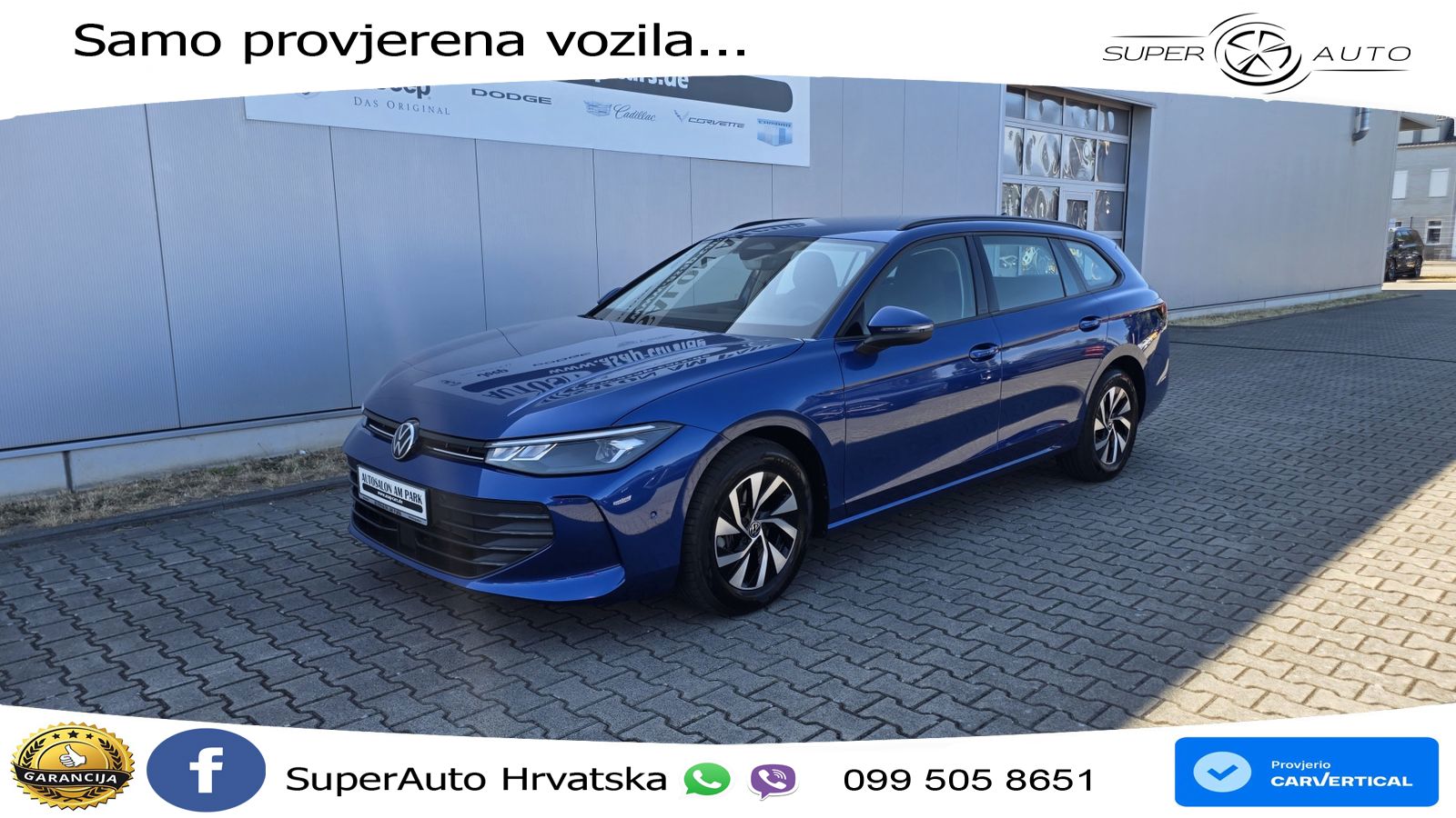 Volkswagen Passat Variant 1.5 eTSI (150 KS) DSG LED+GR SJED+ACC