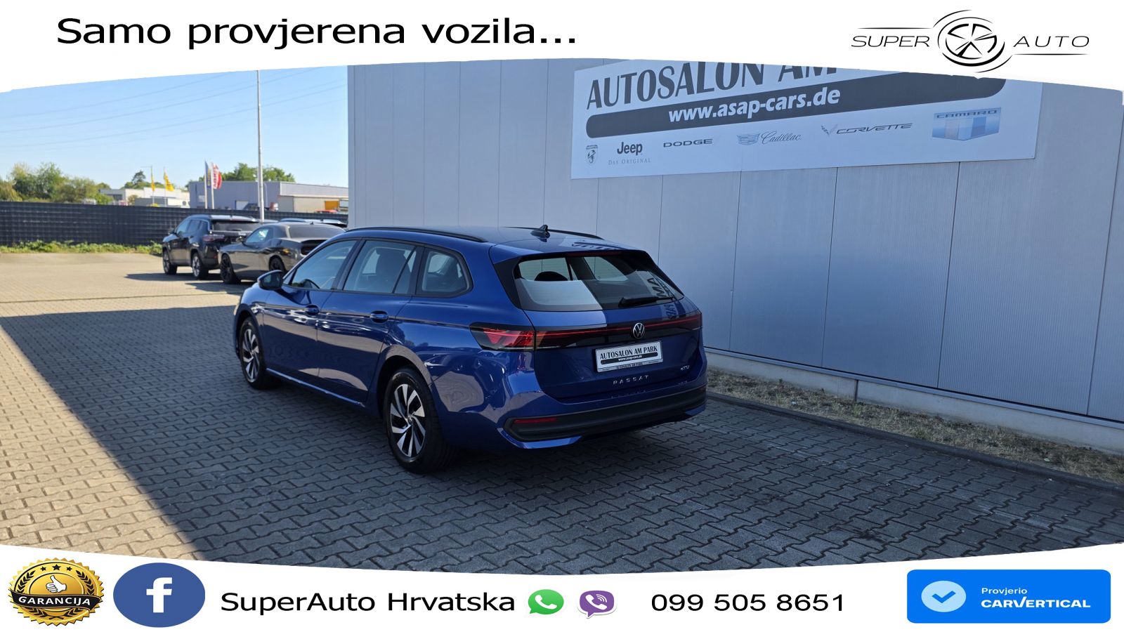 Volkswagen Passat Variant 1.5 eTSI (150 KS) DSG LED+GR SJED+ACC