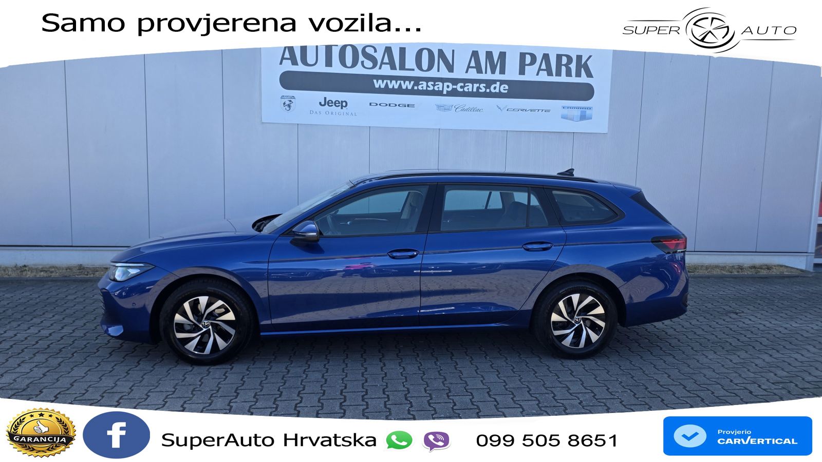 Volkswagen Passat Variant 1.5 eTSI (150 KS) DSG LED+GR SJED+ACC