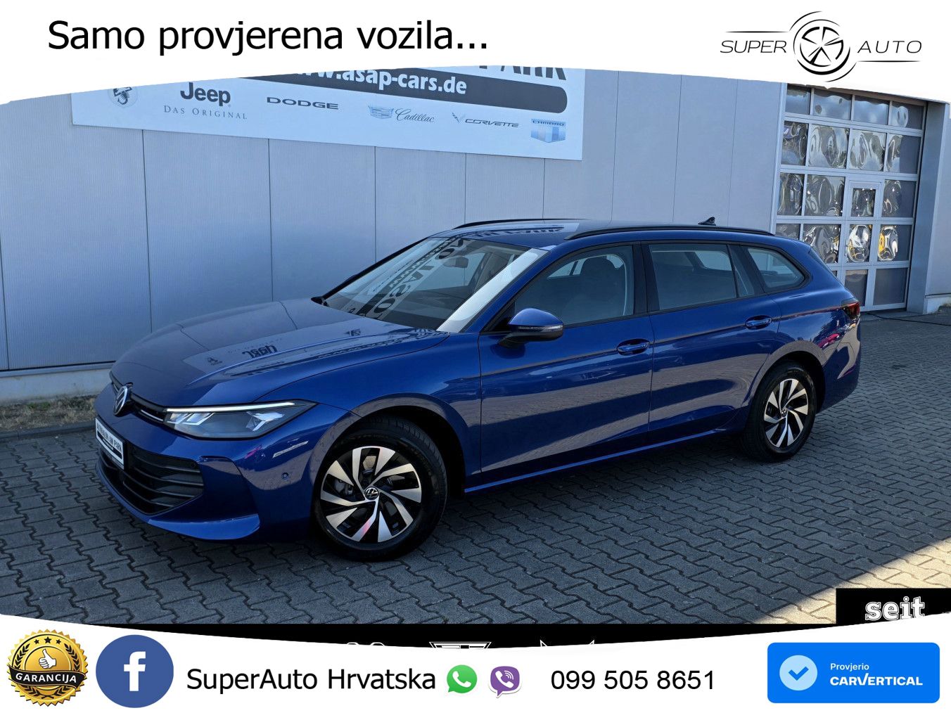 Volkswagen Passat Variant 1.5 eTSI (150 KS) DSG LED+GR SJED+ACC