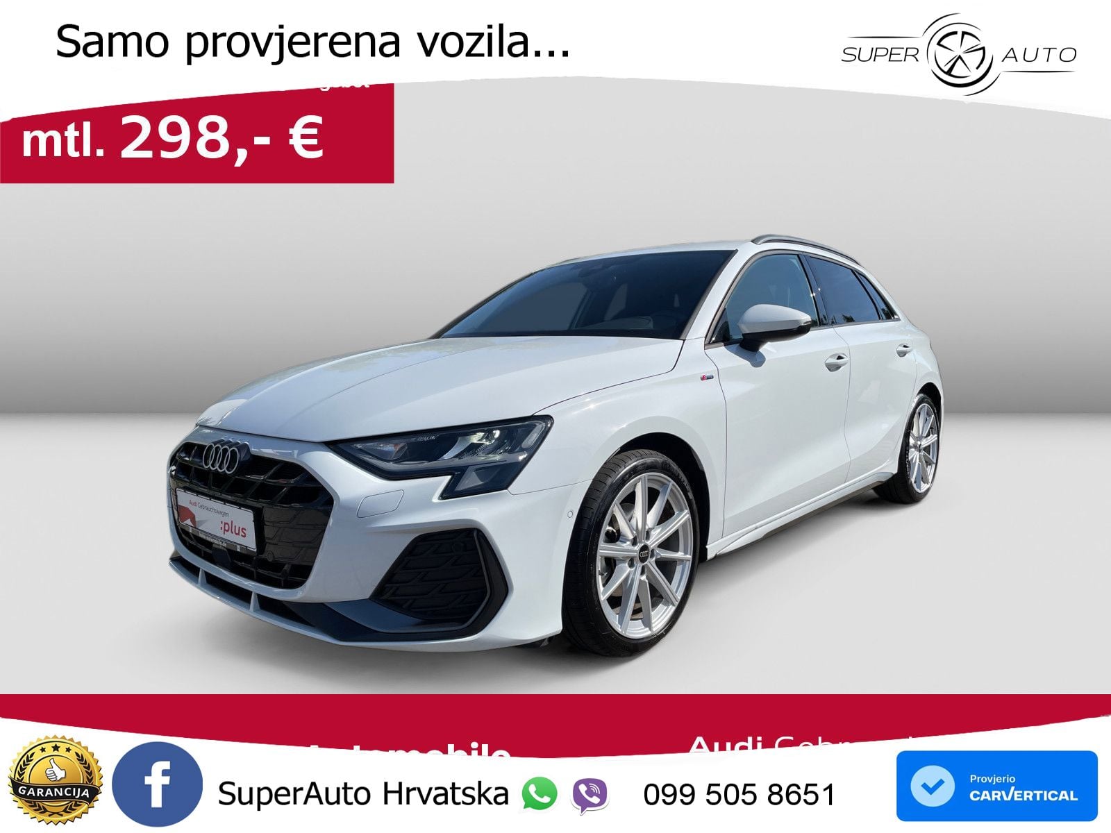 Audi A3 35 TFSI (150 KS) S tronic S line LED+GR SJED+ACC