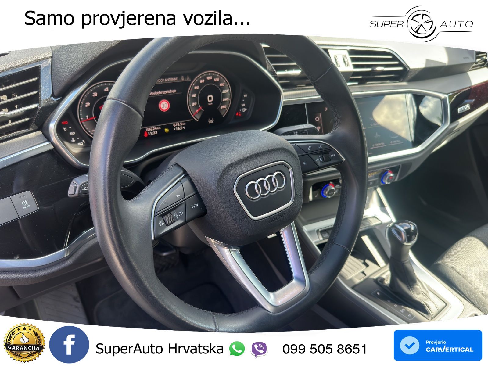 Audi Q3 II Sportback 40 TFSI (190 KS) quattro S tronic LED+GR SJED+ACC