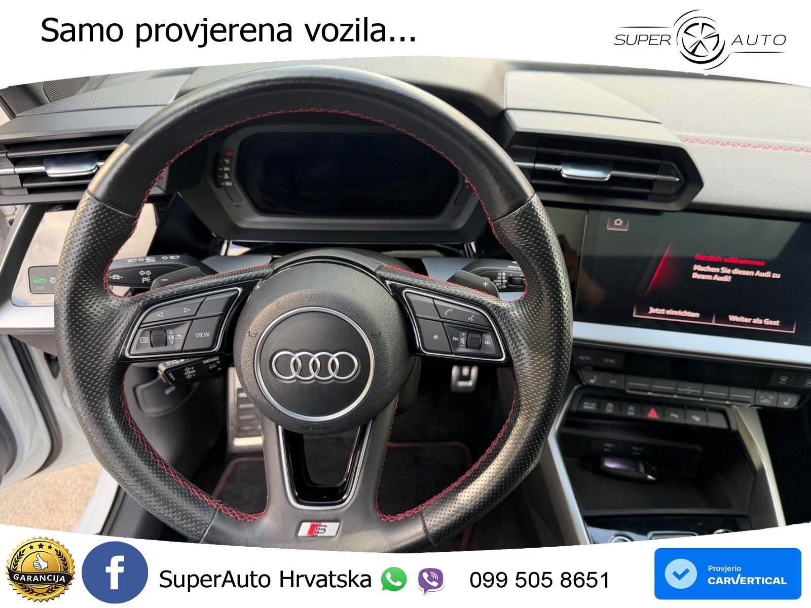 Audi A3 40 TDI (200 KS) quattro S tronic S line LED+GR SJED+ACC