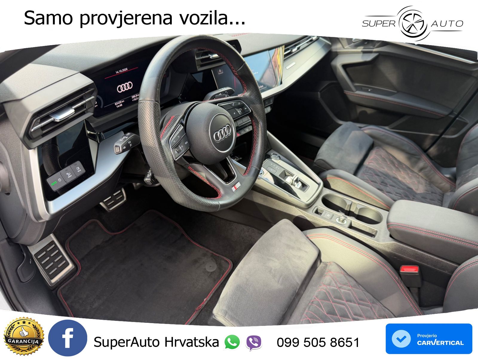 Audi A3 40 TDI (200 KS) quattro S tronic S line LED+GR SJED+ACC