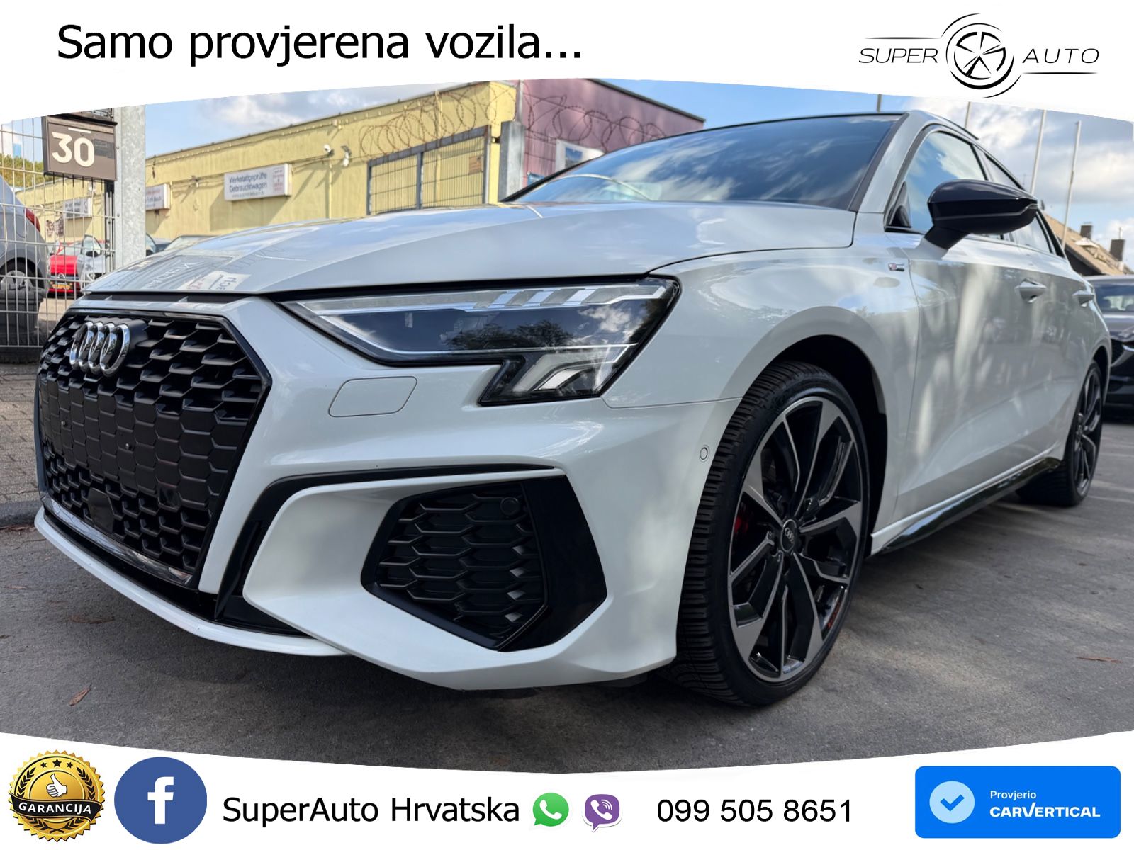 Audi A3 40 TDI (200 KS) quattro S tronic S line LED+GR SJED+ACC