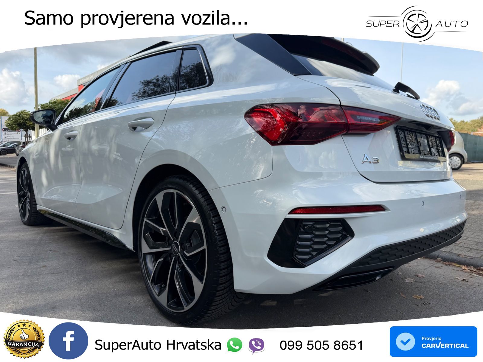Audi A3 40 TDI (200 KS) quattro S tronic S line LED+GR SJED+ACC