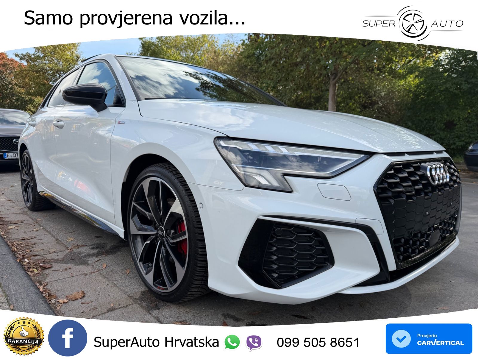 Audi A3 40 TDI (200 KS) quattro S tronic S line LED+GR SJED+ACC